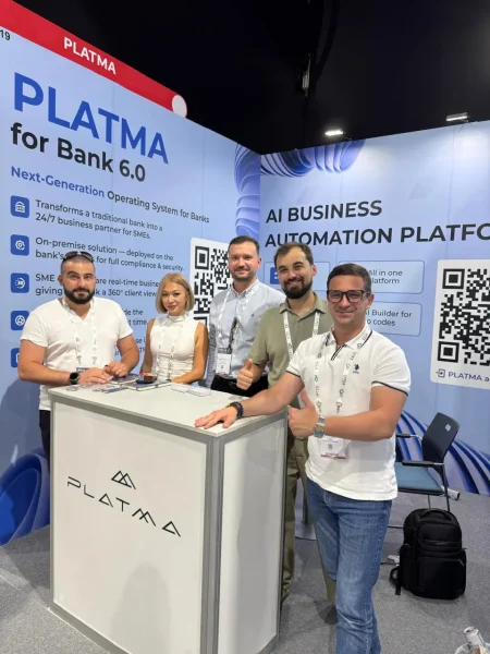 PLATMA showcases its AI-powered no-code automation platform at GITEX 2025 in Dubai, highlighting innovations in banking and enterprise digital transformation.
