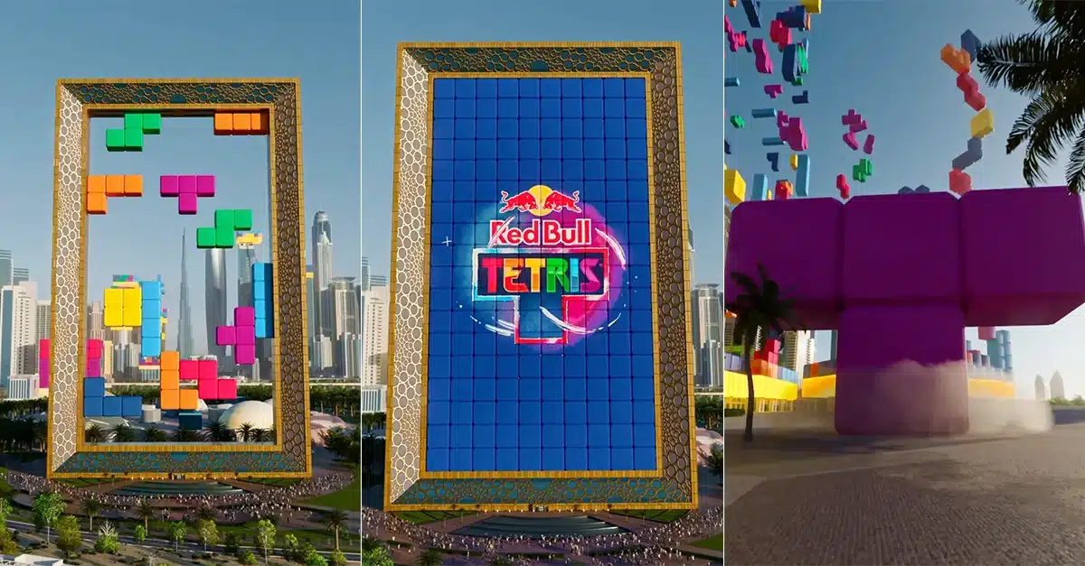 redbull tetris