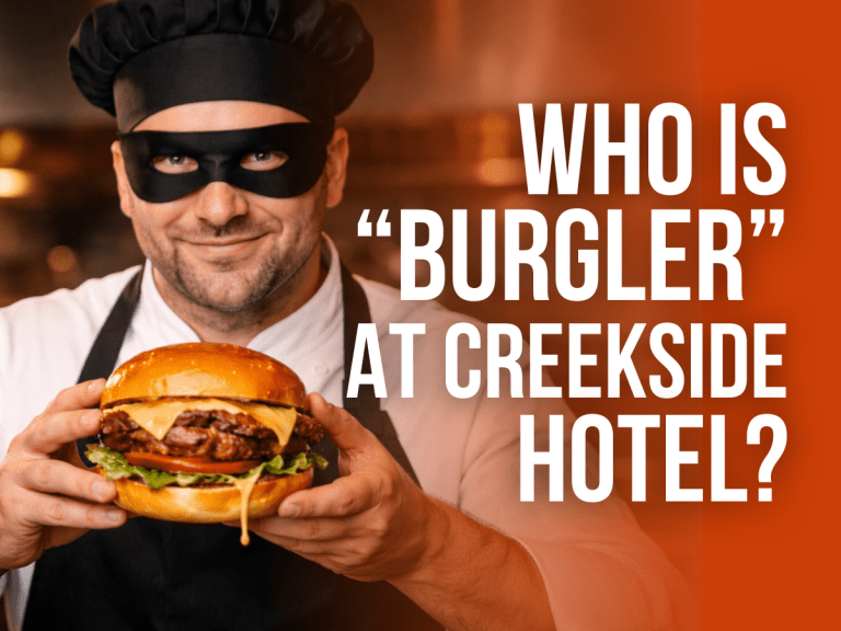 Burgler at Creekside Hotel Dubai