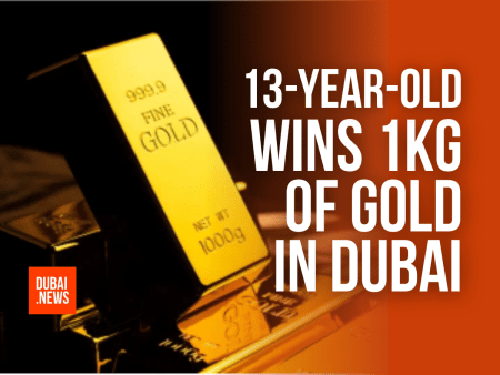 Sharjah Teen Wins 1KG Gold
