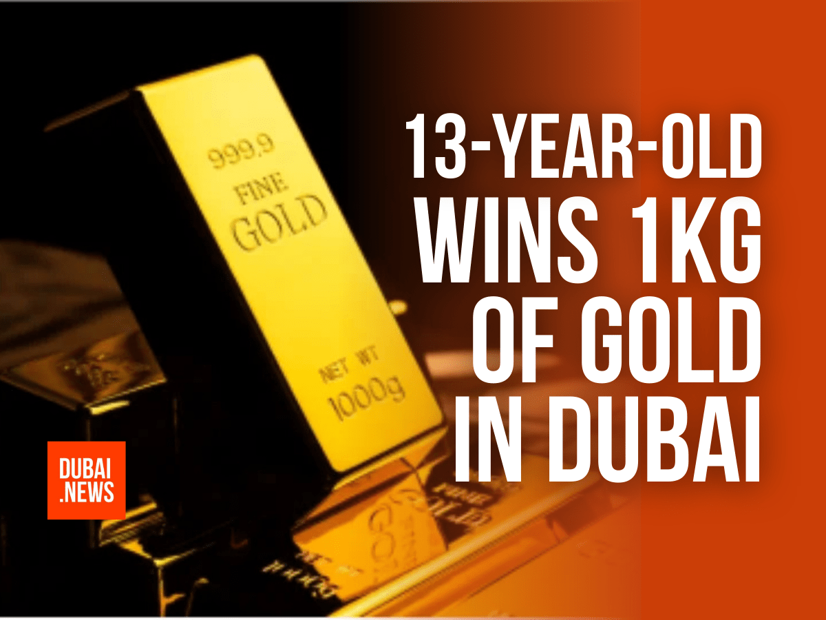 Sharjah Teen Wins 1KG Gold
