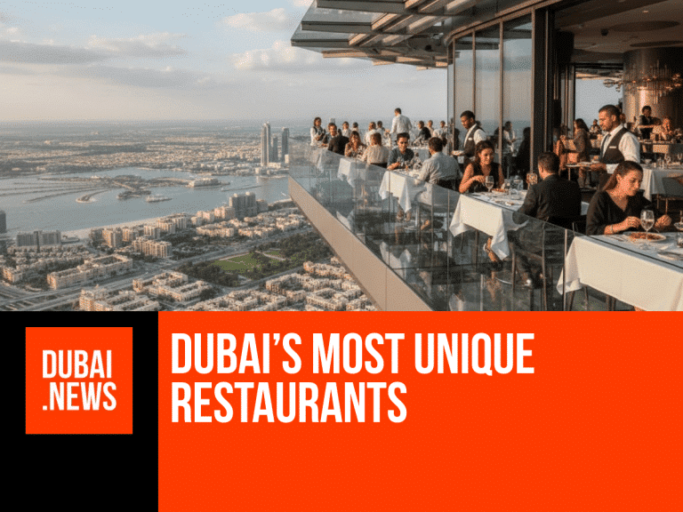 Dubai’s Most Unique Restaurants