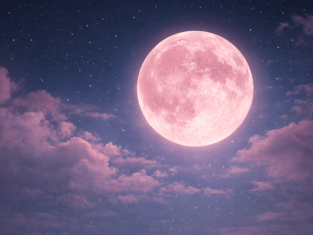 Dubai The Pink Moon