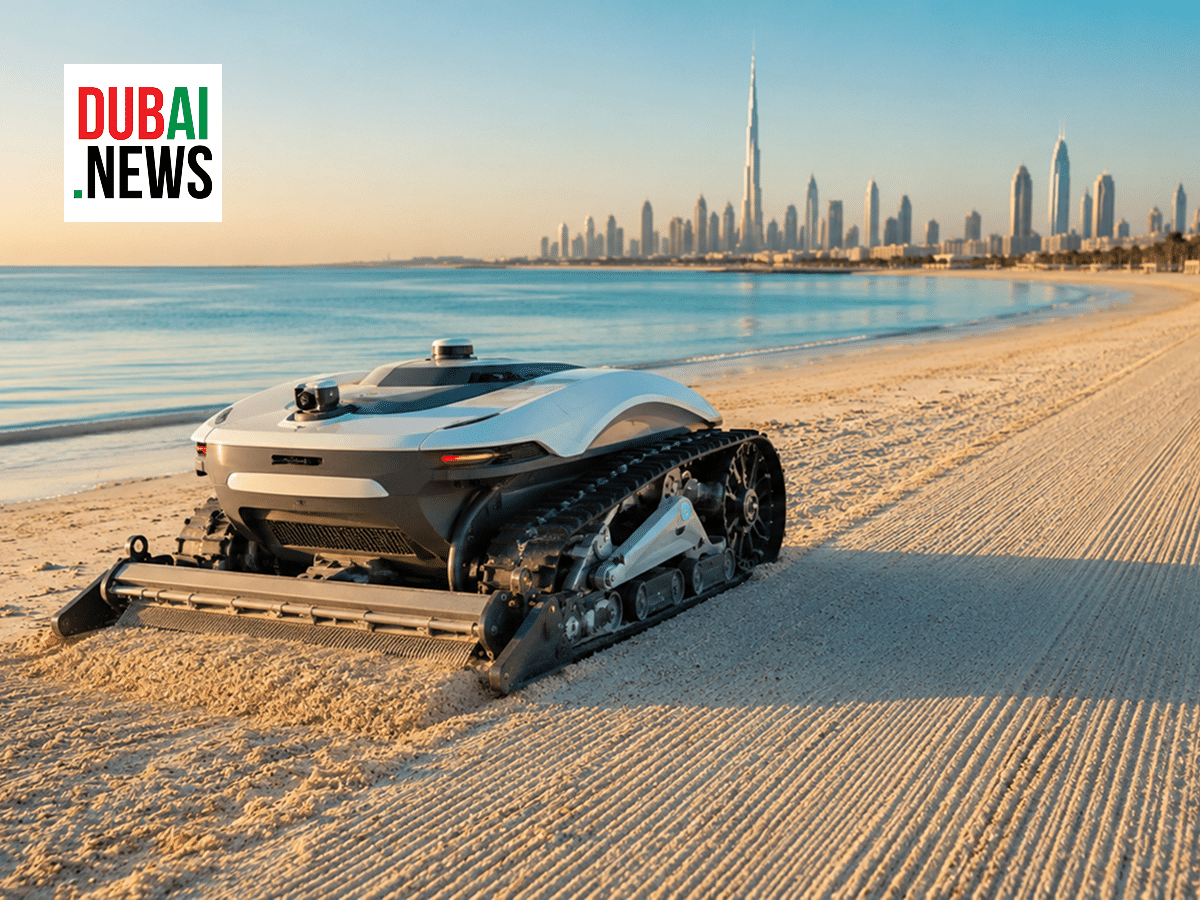 Dubai Beach Cleaning Robots