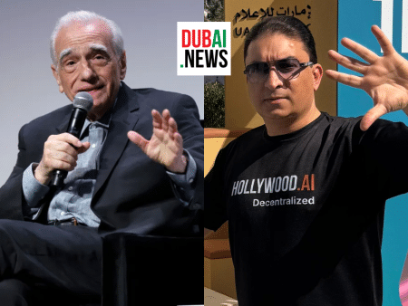 Martin Scorsese And Sheeraz Hasan