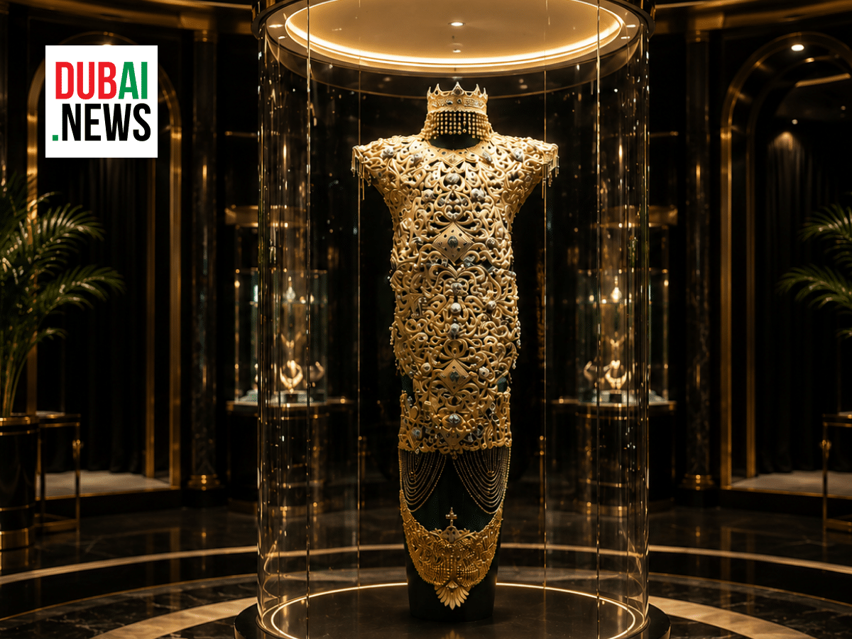 Dh5 Million Gold Dress